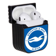 Onyourcases Brighton Hove Albion FC Custom AirPods Case Cover Apple Awesome AirPods Gen 1 AirPods Gen 2 AirPods Pro Hard Skin Protective Cover Sublimation Cases