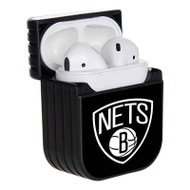 Onyourcases Brooklyn Nets NBA Art Custom AirPods Case Cover Apple Awesome AirPods Gen 1 AirPods Gen 2 AirPods Pro Hard Skin Protective Cover Sublimation Cases