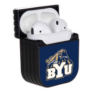 Onyourcases BYU Cougars Custom AirPods Case Cover Apple Awesome AirPods Gen 1 AirPods Gen 2 AirPods Pro Hard Skin Protective Cover Sublimation Cases