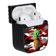 Onyourcases camo pineapple Custom AirPods Case Cover Apple Awesome AirPods Gen 1 AirPods Gen 2 AirPods Pro Hard Skin Protective Cover Sublimation Cases