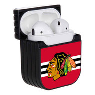 Onyourcases Chicago Blackhawks NHL Custom AirPods Case Cover Apple Awesome AirPods Gen 1 AirPods Gen 2 AirPods Pro Hard Skin Protective Cover Sublimation Cases