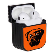 Onyourcases Cleveland Browns NFL Art Custom AirPods Case Cover Apple Awesome AirPods Gen 1 AirPods Gen 2 AirPods Pro Hard Skin Protective Cover Sublimation Cases