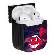 Onyourcases Cleveland Indians MLB Custom AirPods Case Cover Apple Awesome AirPods Gen 1 AirPods Gen 2 AirPods Pro Hard Skin Protective Cover Sublimation Cases