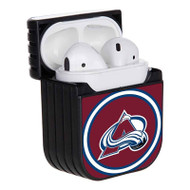 Onyourcases Colorado Avalanche NHL Custom AirPods Case Cover Apple Awesome AirPods Gen 1 AirPods Gen 2 AirPods Pro Hard Skin Protective Cover Sublimation Cases