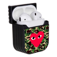 Onyourcases COMME des GAR ONS Bape Custom AirPods Case Cover Apple Awesome AirPods Gen 1 AirPods Gen 2 AirPods Pro Hard Skin Protective Cover Sublimation Cases