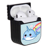 Onyourcases Cute Narwhal Custom AirPods Case Cover Apple Awesome AirPods Gen 1 AirPods Gen 2 AirPods Pro Hard Skin Protective Cover Sublimation Cases