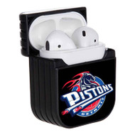 Onyourcases Detroit Pistons NBA Custom AirPods Case Cover Apple Awesome AirPods Gen 1 AirPods Gen 2 AirPods Pro Hard Skin Protective Cover Sublimation Cases