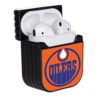 Onyourcases Edmonton Oilers NHL Art Custom AirPods Case Cover Apple Awesome AirPods Gen 1 AirPods Gen 2 AirPods Pro Hard Skin Protective Cover Sublimation Cases