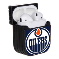 Onyourcases Edmonton Oilers NHL Custom AirPods Case Cover Apple Awesome AirPods Gen 1 AirPods Gen 2 AirPods Pro Hard Skin Protective Cover Sublimation Cases