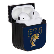 Onyourcases FIU Panthers Custom AirPods Case Cover Apple Awesome AirPods Gen 1 AirPods Gen 2 AirPods Pro Hard Skin Protective Cover Sublimation Cases