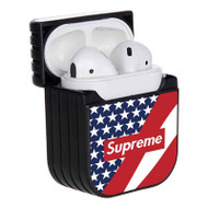 Onyourcases Flag Supreme Custom AirPods Case Cover Apple Awesome AirPods Gen 1 AirPods Gen 2 AirPods Pro Hard Skin Protective Cover Sublimation Cases