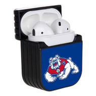 Onyourcases Fresno State Bulldogs Custom AirPods Case Cover Apple Awesome AirPods Gen 1 AirPods Gen 2 AirPods Pro Hard Skin Protective Cover Sublimation Cases