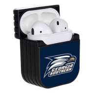Onyourcases Georgia Southern Eagles Custom AirPods Case Cover Apple Awesome AirPods Gen 1 AirPods Gen 2 AirPods Pro Hard Skin Protective Cover Sublimation Cases
