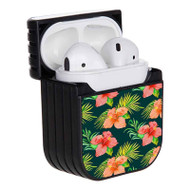 Onyourcases hibiscus Custom AirPods Case Cover Apple Awesome AirPods Gen 1 AirPods Gen 2 AirPods Pro Hard Skin Protective Cover Sublimation Cases