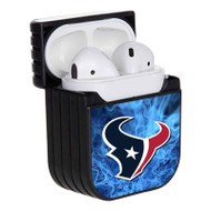 Onyourcases Houston Texans NFL Custom AirPods Case Cover Apple Awesome AirPods Gen 1 AirPods Gen 2 AirPods Pro Hard Skin Protective Cover Sublimation Cases
