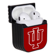 Onyourcases Indiana Hoosiers Custom AirPods Case Cover Apple Awesome AirPods Gen 1 AirPods Gen 2 AirPods Pro Hard Skin Protective Cover Sublimation Cases