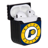Onyourcases Indiana Pacers NBA Custom AirPods Case Cover Apple Awesome AirPods Gen 1 AirPods Gen 2 AirPods Pro Hard Skin Protective Cover Sublimation Cases