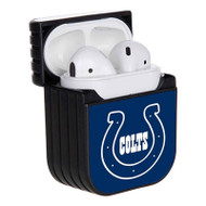 Onyourcases Indianapolis Colts NFL Art Custom AirPods Case Cover Apple Awesome AirPods Gen 1 AirPods Gen 2 AirPods Pro Hard Skin Protective Cover Sublimation Cases