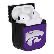 Onyourcases Kansas State Wildcats Custom AirPods Case Cover Apple Awesome AirPods Gen 1 AirPods Gen 2 AirPods Pro Hard Skin Protective Cover Sublimation Cases