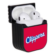 Onyourcases LA Clippers NBA Art Custom AirPods Case Cover Apple Awesome AirPods Gen 1 AirPods Gen 2 AirPods Pro Hard Skin Protective Cover Sublimation Cases