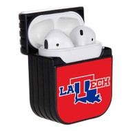 Onyourcases Louisiana Tech Bulldogs Custom AirPods Case Cover Apple Awesome AirPods Gen 1 AirPods Gen 2 AirPods Pro Hard Skin Protective Cover Sublimation Cases
