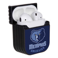 Onyourcases Memphis Grizzlies NBA Custom AirPods Case Cover Apple Awesome AirPods Gen 1 AirPods Gen 2 AirPods Pro Hard Skin Protective Cover Sublimation Cases