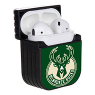 Onyourcases Milwaukee Bucks NBA Art Custom AirPods Case Cover Apple Awesome AirPods Gen 1 AirPods Gen 2 AirPods Pro Hard Skin Protective Cover Sublimation Cases