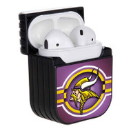 Onyourcases Minnesota Vikings NFL Custom AirPods Case Cover Apple Awesome AirPods Gen 1 AirPods Gen 2 AirPods Pro Hard Skin Protective Cover Sublimation Cases