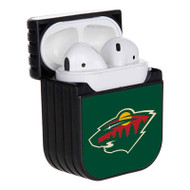 Onyourcases Minnesota Wild NHL Art Custom AirPods Case Cover Apple Awesome AirPods Gen 1 AirPods Gen 2 AirPods Pro Hard Skin Protective Cover Sublimation Cases