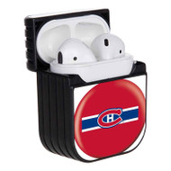 Onyourcases Montreal Canadiens NHL Custom AirPods Case Cover Apple Awesome AirPods Gen 1 AirPods Gen 2 AirPods Pro Hard Skin Protective Cover Sublimation Cases