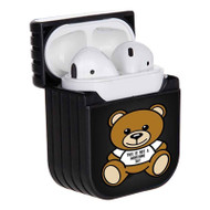 Onyourcases moschino bear Custom AirPods Case Cover Apple Awesome AirPods Gen 1 AirPods Gen 2 AirPods Pro Hard Skin Protective Cover Sublimation Cases