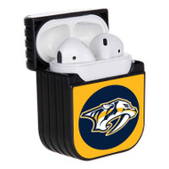 Onyourcases Nashville Predators NHL Custom AirPods Case Cover Apple Awesome AirPods Gen 1 AirPods Gen 2 AirPods Pro Hard Skin Protective Cover Sublimation Cases