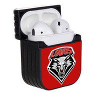 Onyourcases New Mexico Lobos Custom AirPods Case Cover Apple Awesome AirPods Gen 1 AirPods Gen 2 AirPods Pro Hard Skin Protective Cover Sublimation Cases