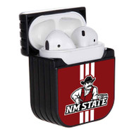 Onyourcases New Mexico State Aggies Custom AirPods Case Cover Apple Awesome AirPods Gen 1 AirPods Gen 2 AirPods Pro Hard Skin Protective Cover Sublimation Cases