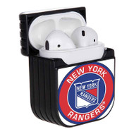 Onyourcases New York Rangers NHL Custom AirPods Case Cover Apple Awesome AirPods Gen 1 AirPods Gen 2 AirPods Pro Hard Skin Protective Cover Sublimation Cases
