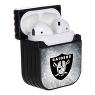 Onyourcases Oakland Raiders NFL Custom AirPods Case Cover Apple Awesome AirPods Gen 1 AirPods Gen 2 AirPods Pro Hard Skin Protective Cover Sublimation Cases