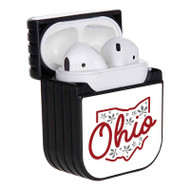 Onyourcases Ohio State Buckeye Custom AirPods Case Cover Apple Awesome AirPods Gen 1 AirPods Gen 2 AirPods Pro Hard Skin Protective Cover Sublimation Cases