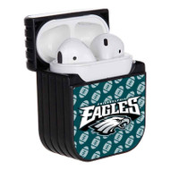 Onyourcases Philadelphia Eagles NFL Custom AirPods Case Cover Apple Awesome AirPods Gen 1 AirPods Gen 2 AirPods Pro Hard Skin Protective Cover Sublimation Cases