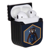 Onyourcases Rocket Racoon The Avengers Custom AirPods Case Cover Apple Awesome AirPods Gen 1 AirPods Gen 2 AirPods Pro Hard Skin Protective Cover Sublimation Cases