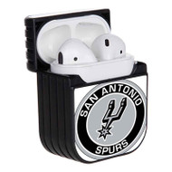 Onyourcases San Antonio Spurs NBA Custom AirPods Case Cover Apple Awesome AirPods Gen 1 AirPods Gen 2 AirPods Pro Hard Skin Protective Cover Sublimation Cases