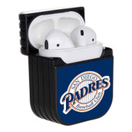 Onyourcases San Diego Padres MLB Custom AirPods Case Cover Apple Awesome AirPods Gen 1 AirPods Gen 2 AirPods Pro Hard Skin Protective Cover Sublimation Cases