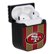 Onyourcases San Francisco 49ers NFL Custom AirPods Case Cover Apple Awesome AirPods Gen 1 AirPods Gen 2 AirPods Pro Hard Skin Protective Cover Sublimation Cases