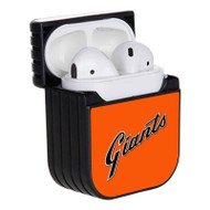 Onyourcases San Francisco Giants MLB Custom AirPods Case Cover Apple Awesome AirPods Gen 1 AirPods Gen 2 AirPods Pro Hard Skin Protective Cover Sublimation Cases