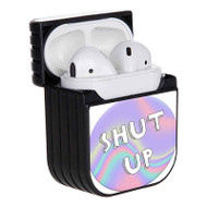 Onyourcases Shut Up Custom AirPods Case Cover Apple Awesome AirPods Gen 1 AirPods Gen 2 AirPods Pro Hard Skin Protective Cover Sublimation Cases