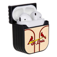 Onyourcases St Louis Cardinals MLB Custom AirPods Case Cover Apple Awesome AirPods Gen 1 AirPods Gen 2 AirPods Pro Hard Skin Protective Cover Sublimation Cases