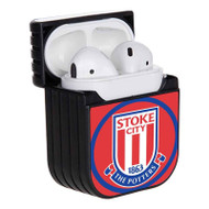 Onyourcases Stoke City FC Custom AirPods Case Cover Apple Awesome AirPods Gen 1 AirPods Gen 2 AirPods Pro Hard Skin Protective Cover Sublimation Cases