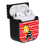 Onyourcases Supreme Bart Custom AirPods Case Cover Apple Awesome AirPods Gen 1 AirPods Gen 2 AirPods Pro Hard Skin Protective Cover Sublimation Cases