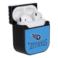 Onyourcases Tennessee Titans NFL Art Custom AirPods Case Cover Apple Awesome AirPods Gen 1 AirPods Gen 2 AirPods Pro Hard Skin Protective Cover Sublimation Cases