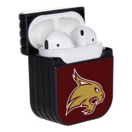 Onyourcases Texas State Bobcats Custom AirPods Case Cover Apple Awesome AirPods Gen 1 AirPods Gen 2 AirPods Pro Hard Skin Protective Cover Sublimation Cases