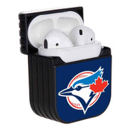 Onyourcases Toronto Blue Jays MLB Custom AirPods Case Cover Apple Awesome AirPods Gen 1 AirPods Gen 2 AirPods Pro Hard Skin Protective Cover Sublimation Cases